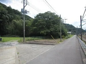 山梨県南巨摩郡身延町大島の売地｜甲斐大島駅徒歩5分・公簿838.24㎡ 写真 3