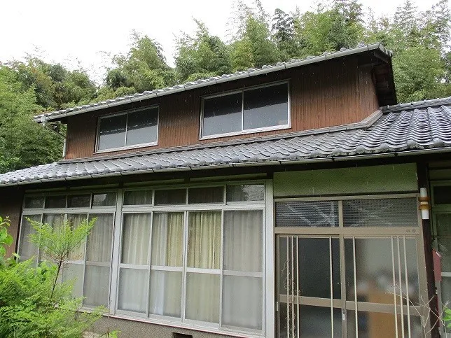 岡山県笠岡市の田舎の家、海に近い木造戸建て 物件写真