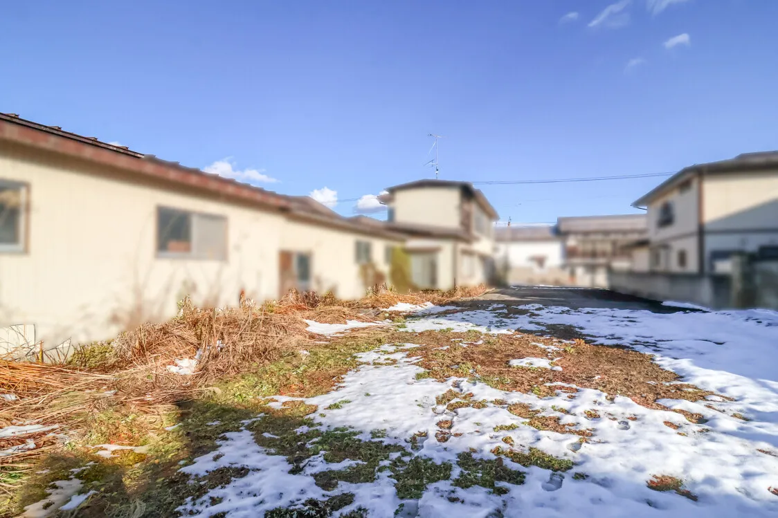 山形県西村山郡大江町・左沢地区の宅地｜更地、隣接する原野付き 写真 3
