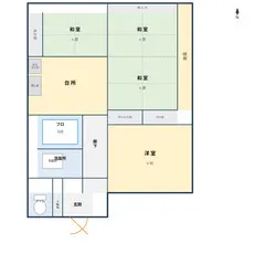 天草市志柿町の古民家平屋｜有明海・八代海に近い4DK・DIY向き住宅 写真 5