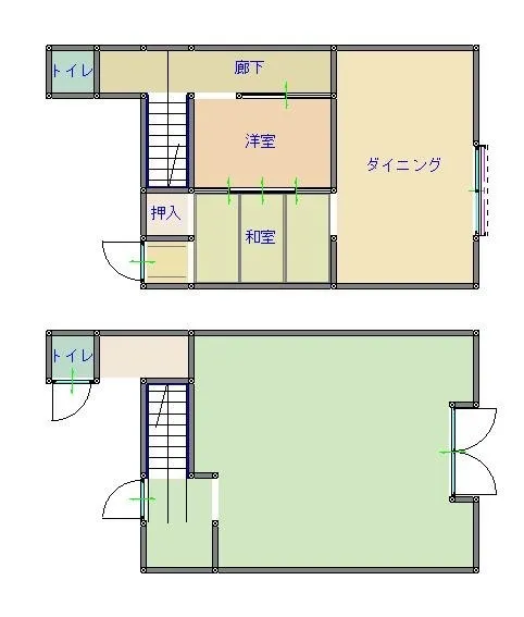 DIY-Friendly Wooden 2DK Rental Home in Shimoichi, Shimoichi Town; Commercial Use Permitted photo 5