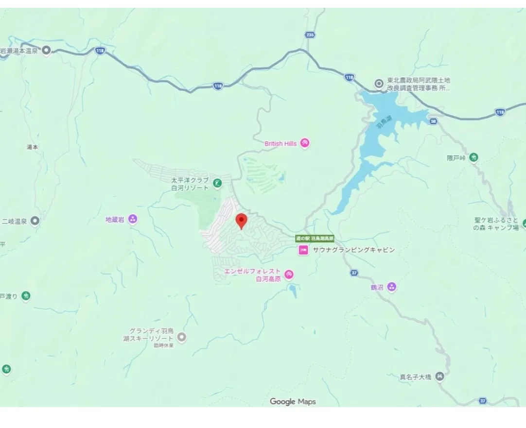 Vacation-home development land near Lake Hatori in Tenei Village, Fukushima Prefecture: 899.22㎡ (272 tsubo) of flat land photo 2