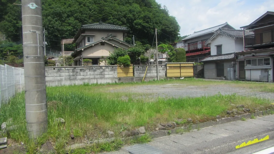 山梨県身延町切石、国道沿いで日当たりの良い売地 写真 2