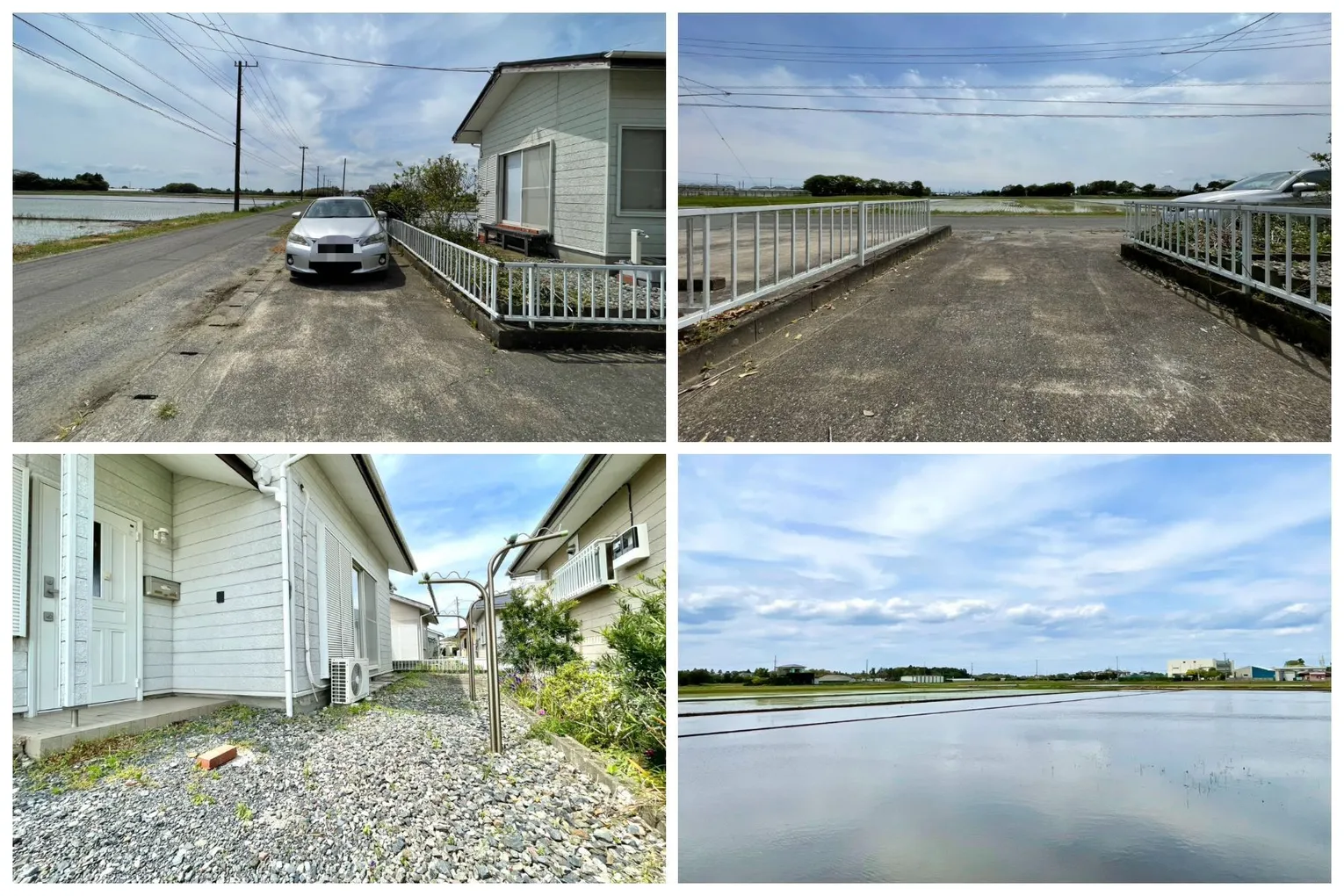 千葉県白子町の平屋戸建｜田園風景を望むコンパクトな2DK 写真 3