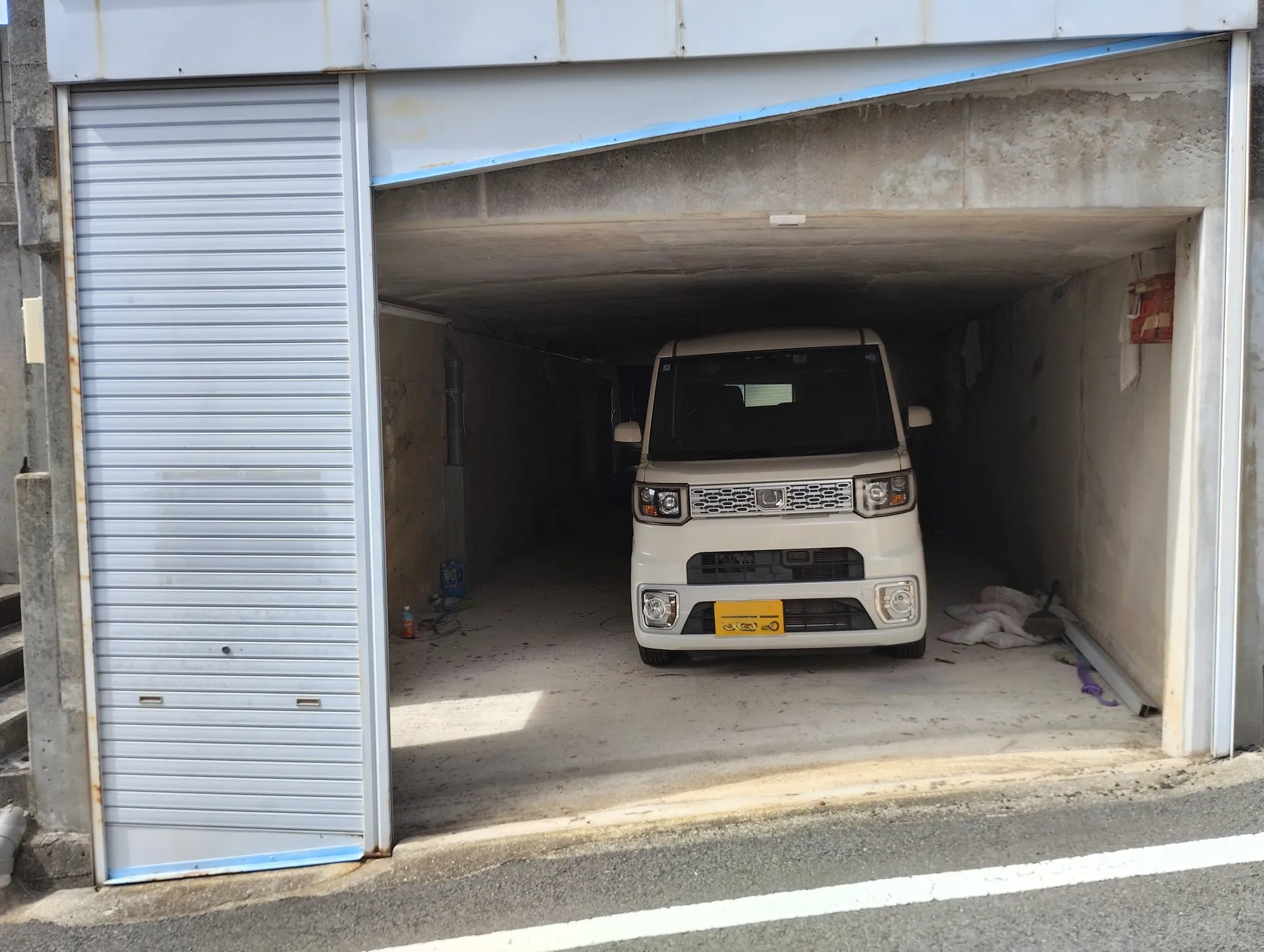 長崎市の高台にある土地｜車横付け可・コンクリート舗装、譲渡価格0円 写真 5