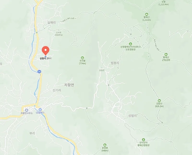 경상남도 산청군 차황면 상중리 촌집 매매, 황매산 인근 초록지붕 전원주택 사진 3