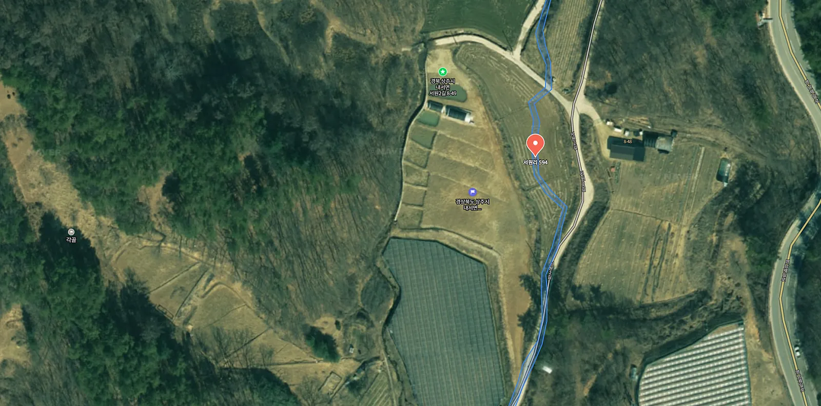 경상북도 상주 내서면 농막과 밭 4필지 일괄 매매, 6,145㎡ 사진 9