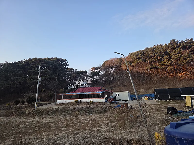 충남 태안군 안면읍 시골집 매매, 도로 접한 1,245평 토지 사진 2