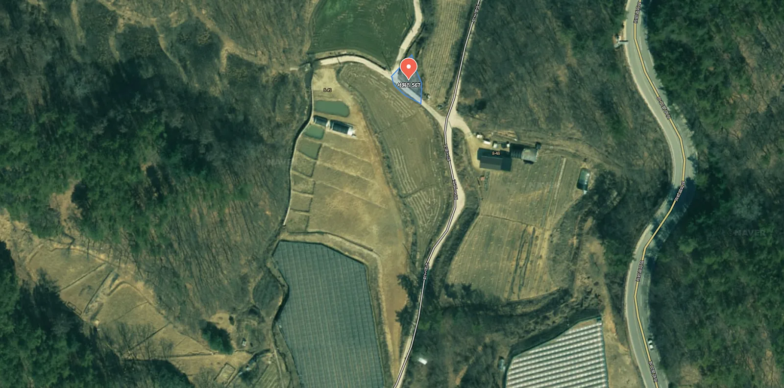 Farm Shelter and Four Parcels of Land for Sale in Seowon-ri, Naeseo-myeon, Sangju, Gyeongbuk photo 8