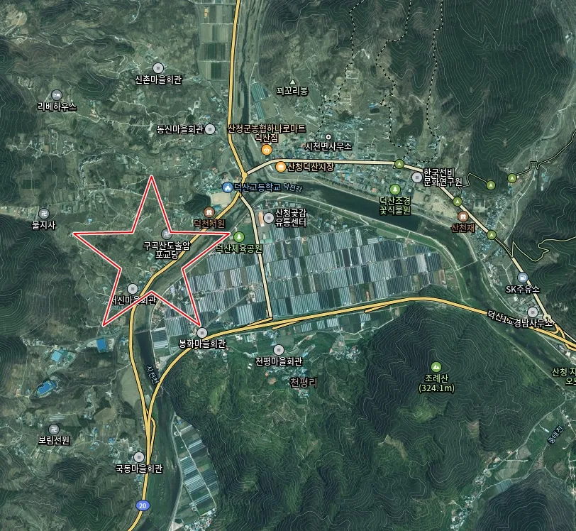 [급매] 경남 산청 시천면 원리 덕천강 조망 시골집 매매, 토지 184.2평 사진 2