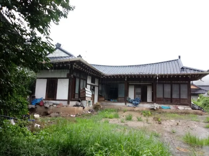 안동 일직면 미천강변 넓은 대지 한옥 매매 매물 사진