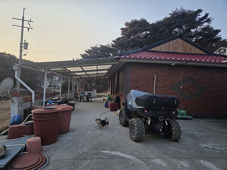충남 태안 안면도 정당리 구옥 시골집과 토지 매매 매물 사진