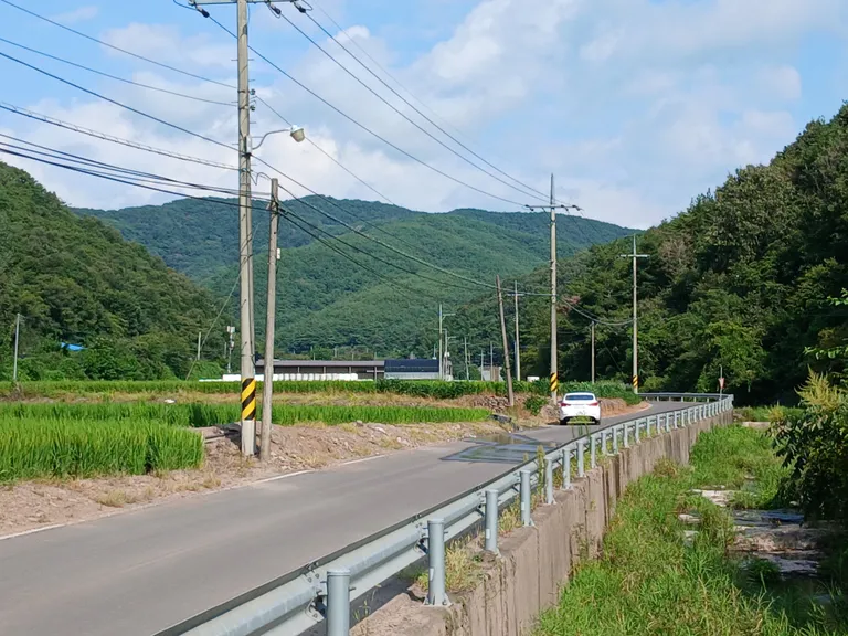 의령 정곡면 시골주택 매매, 죽전리 대신마을 끝자락 주택 매물 사진