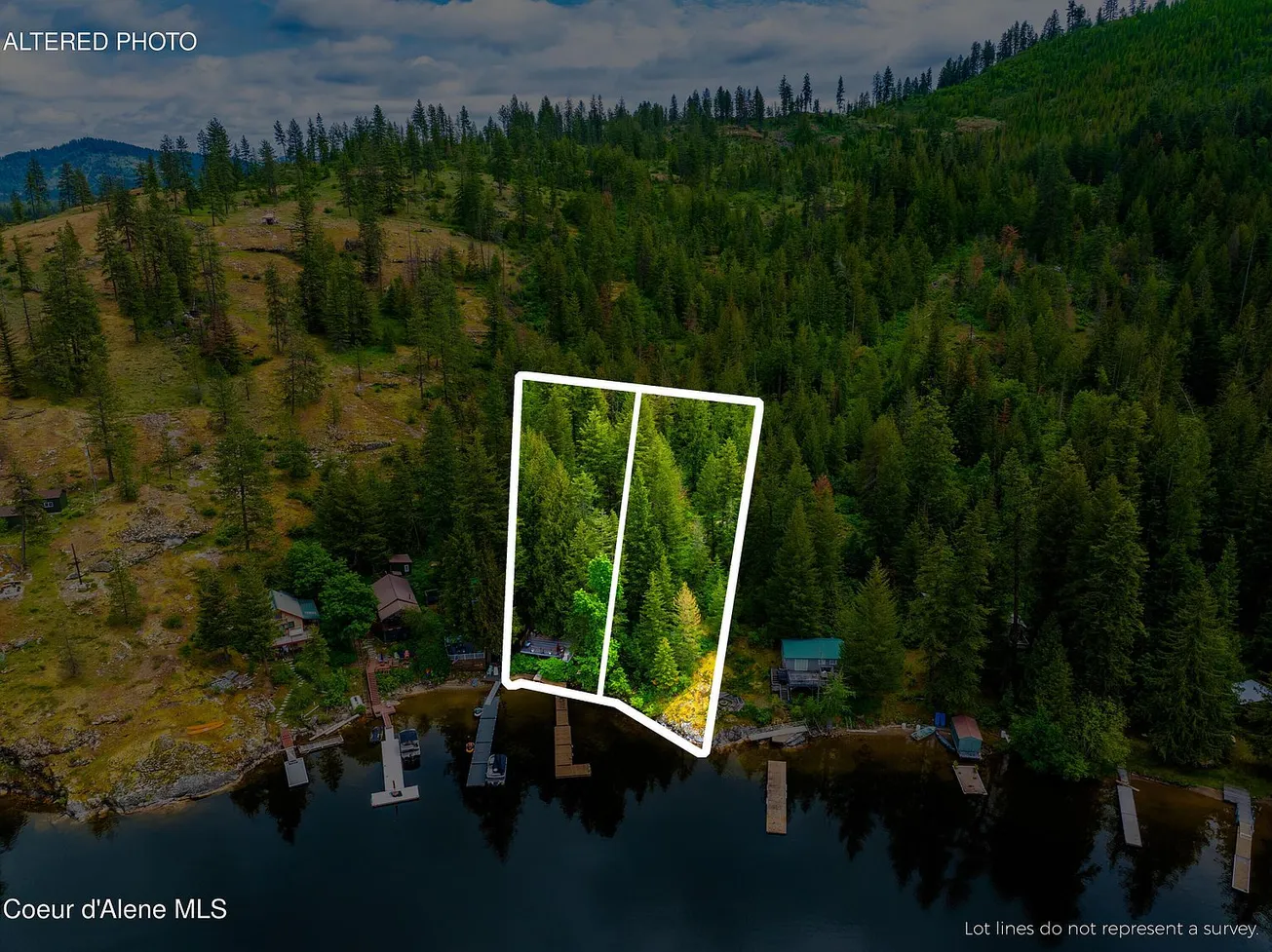 Twin Lakes Cabin on 100 Feet of Waterfront in Rathdrum, Idaho photo 4