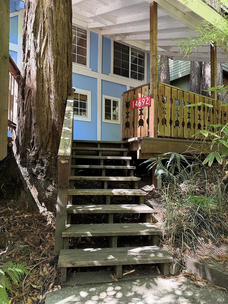 Cabin Home for Sale at 14692 Canyon 1 Road in Guerneville, California photo 2