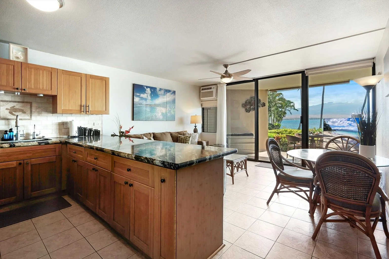 Ocean-View Leasehold Condo at Milowai 103 in Maalaea photo 6